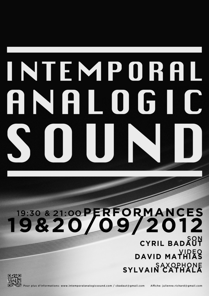 flyer performance intemporal analogic sound